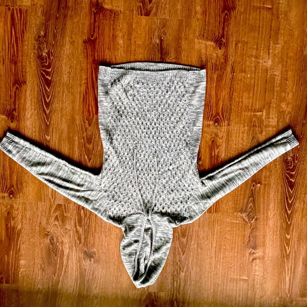 Cute Maternity Grey Sweater